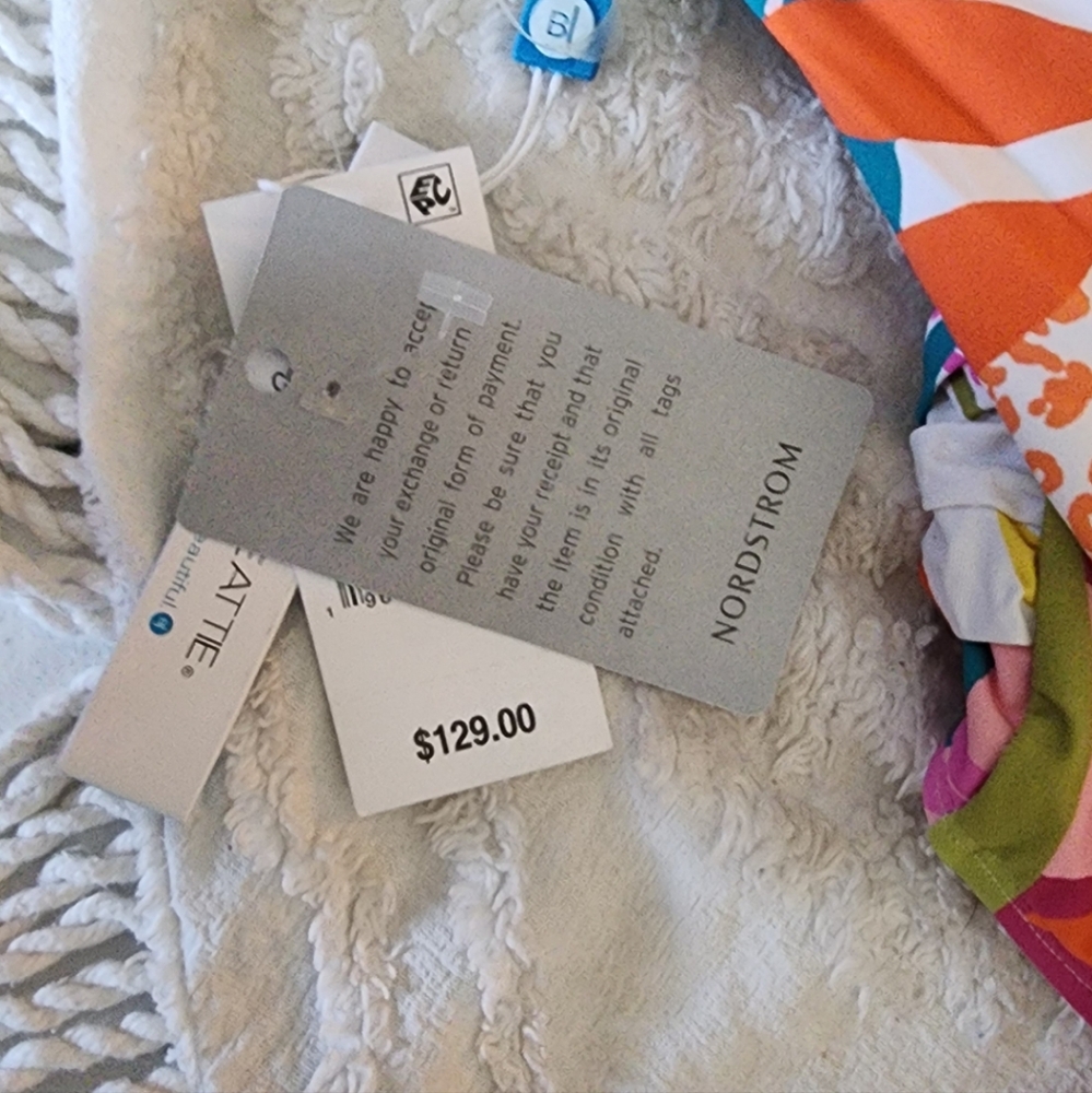 Nwt Bleu Rod Beattie Wild At Heart Tropical Print One Piece 14 - Picture 5 of 6